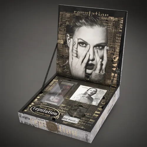 Cd Taylor Swift Vip Box Reputation Tour Deluxe P. Entrega Lp