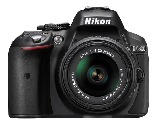 Nikon D5300 + 18-55mm VR II DSLR cor preto | MercadoLivre