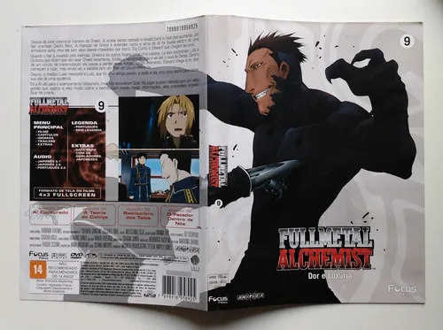 Fullmetal Alchemist Volume 9 Dor E Luxúria Dvd | MercadoLivre