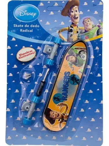 Skate De Dedo Radical Disney; Mickey; Carros; Toy Story | MercadoLivre