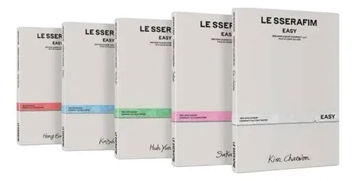 Le Sserafim - Easy Album Compact Random Original Kpop | MercadoLivre
