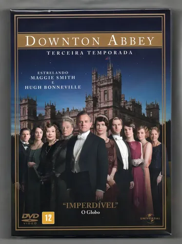 DVD Downton Abbey 3ª Temporada Quádruplo Com Extras Drama