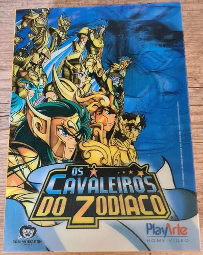 Dvd Box Cavaleiros Do Zodíaco Fase Santuário Vol 09, 10 E 11