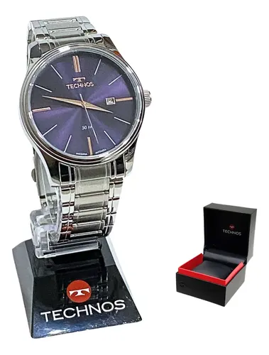 Relógio Technos Masculino Analógico Classic 2115mpm/1k Prateado