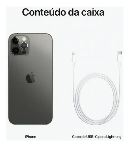 Apple iPhone 12 Pro (512 GB) - Grafite | Parcelamento sem juros