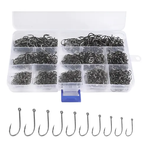 Kit Anzol Chinú +/- 600 Anzóis Caixa Aço Carbono Fortes | MercadoLivre