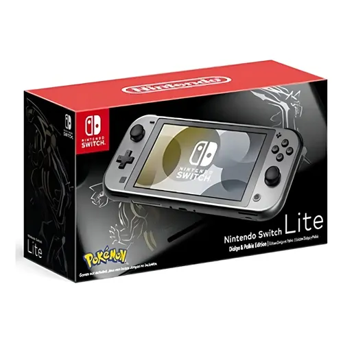 Nintendo Switch Lite 32GB Dialga & Palkia Edition cor cinza