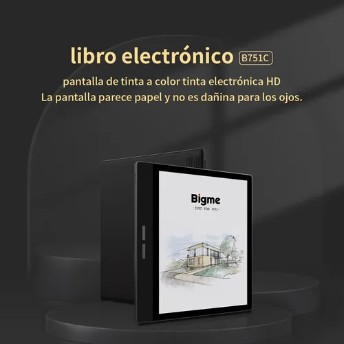 Bigme B751c 7-inch Color Eink Screen E-book Reader | MercadoLivre