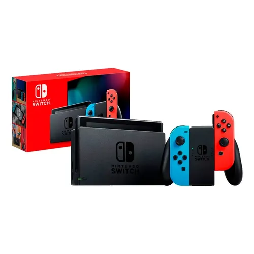 Nintendo Nintendo Switch Switch 32GB Standard cor vermelho-néon