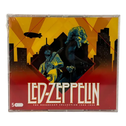 Box Led Zeppelin - Broadcast Collection (1969-1995) - 5 Cd Versão