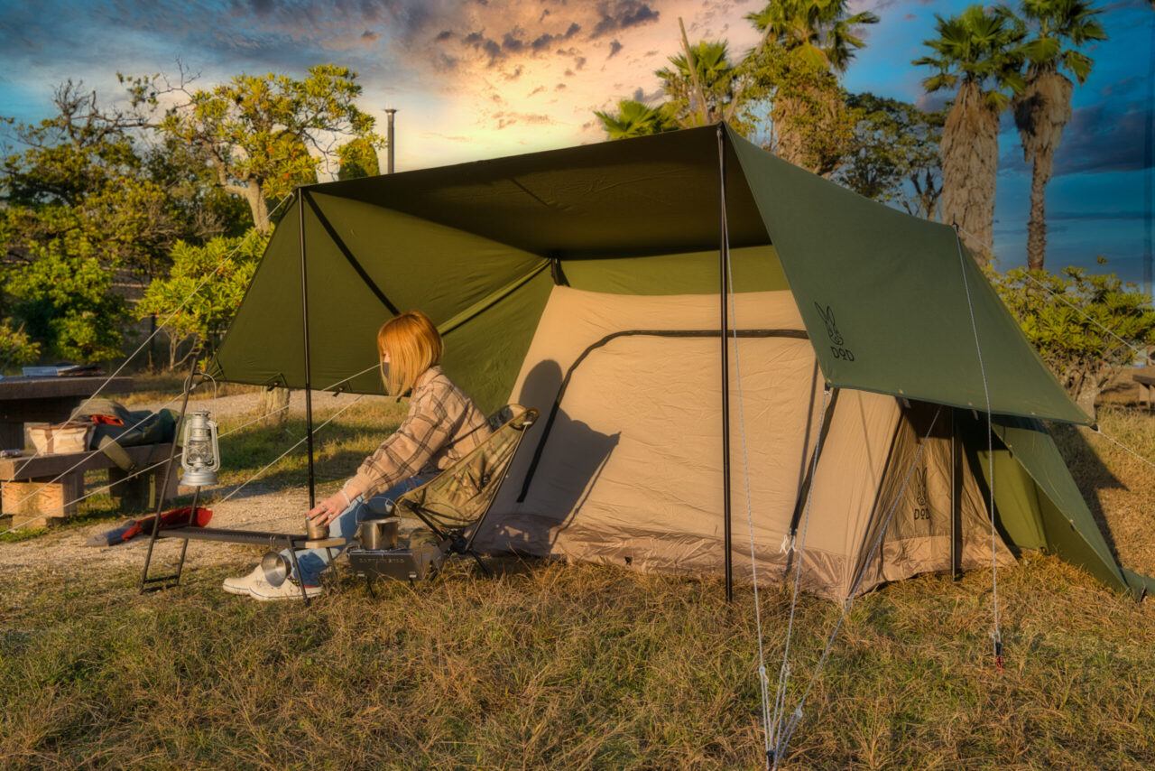 ソロキャンプのテントならDODヌノイチ（S）がおすすめ！インナーに