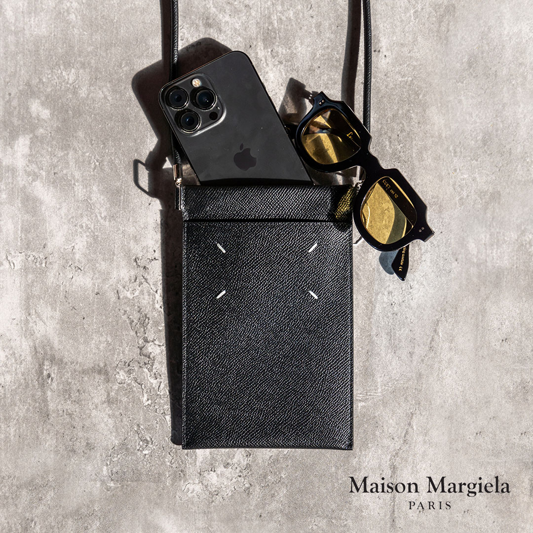 メゾンマルジェラのレザードキュメントホルダー | HUES 福岡セレクト