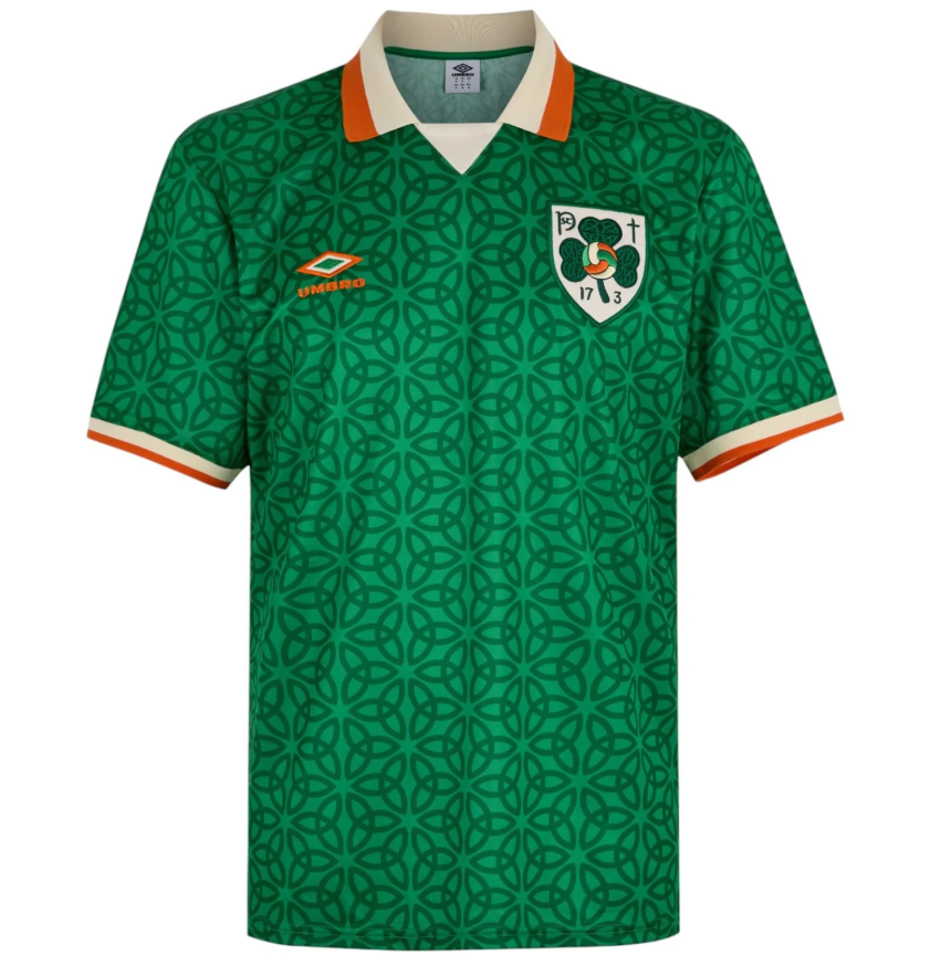 Ireland St. Patrick Umbro 17-3 Green Football Jersey