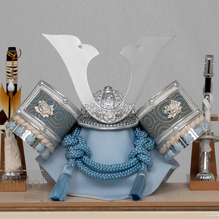 白銀龍 兜ケース飾り sw35057 – 福仙