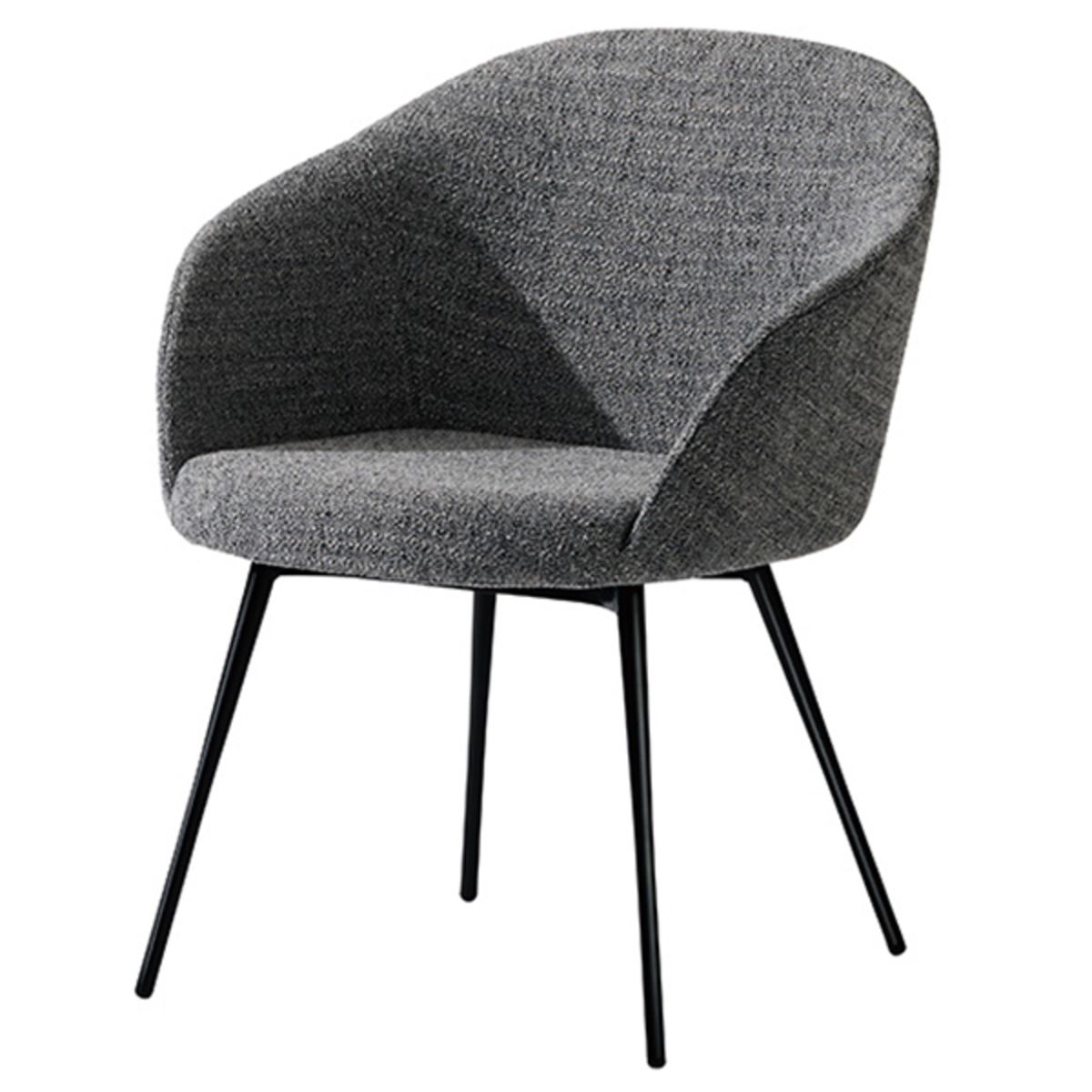 ルニエラチェア VCH-272-KB-XX｜カワジュンのスチール椅子