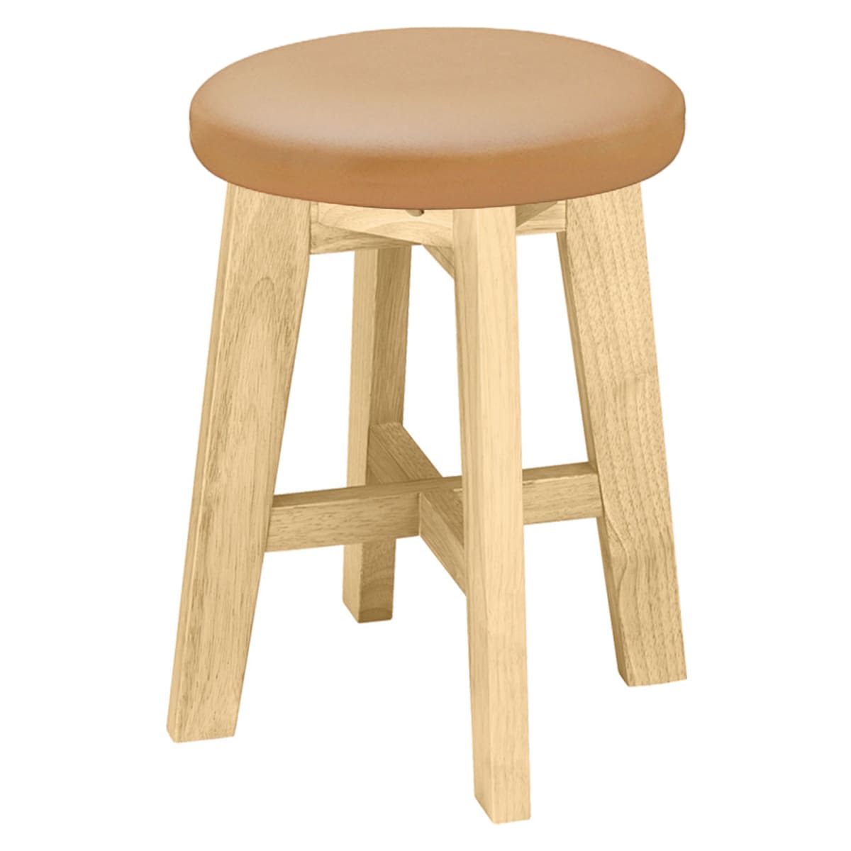 ウリー 木製脚（Ⅲ型）既製品｜丸勝のスツール