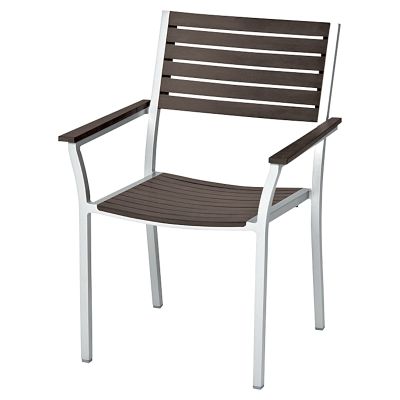 マイオリ サンレノアームチェア｜ニチエスのアルミ椅子