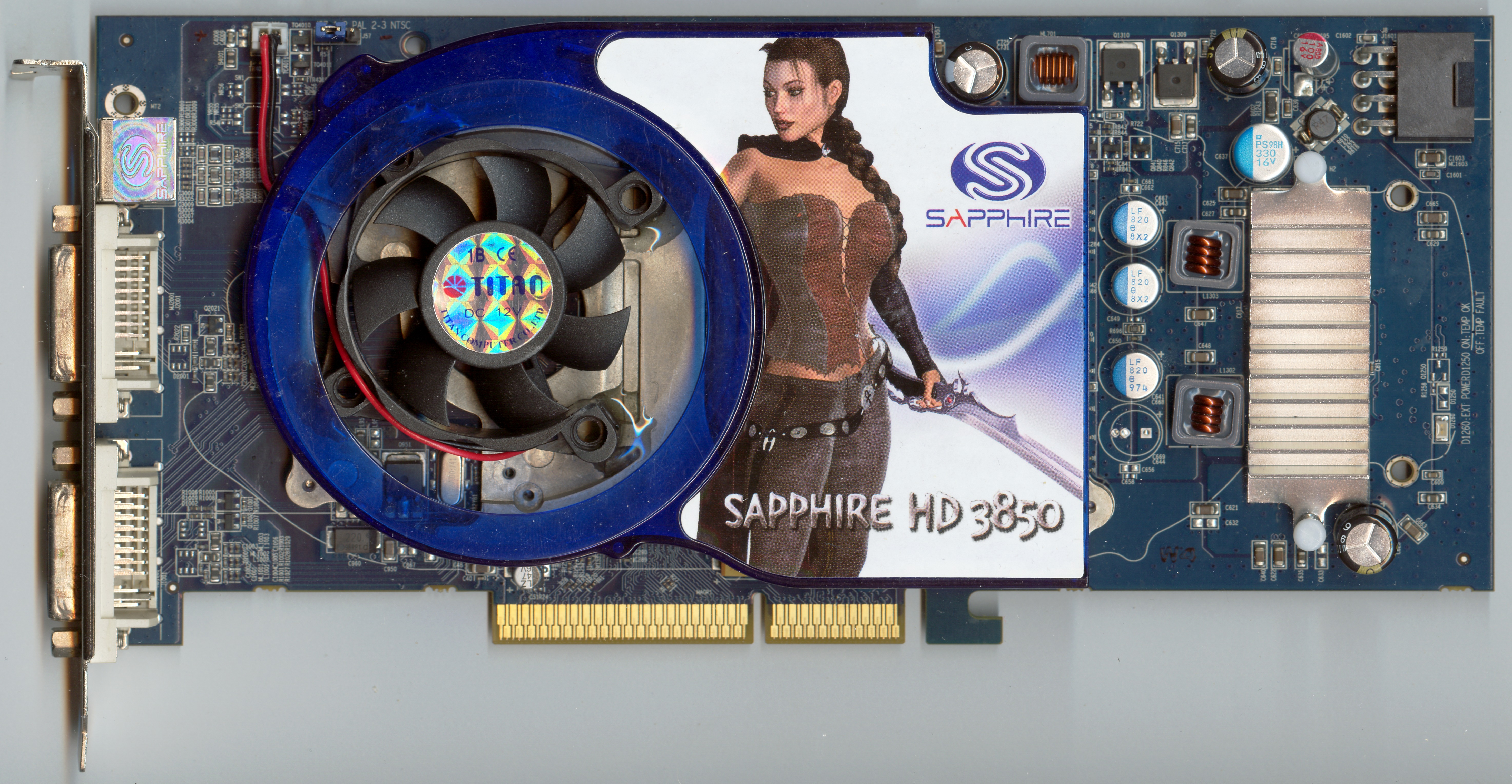 Sapphire Radeon HD 3850 AGP - Hardware museum