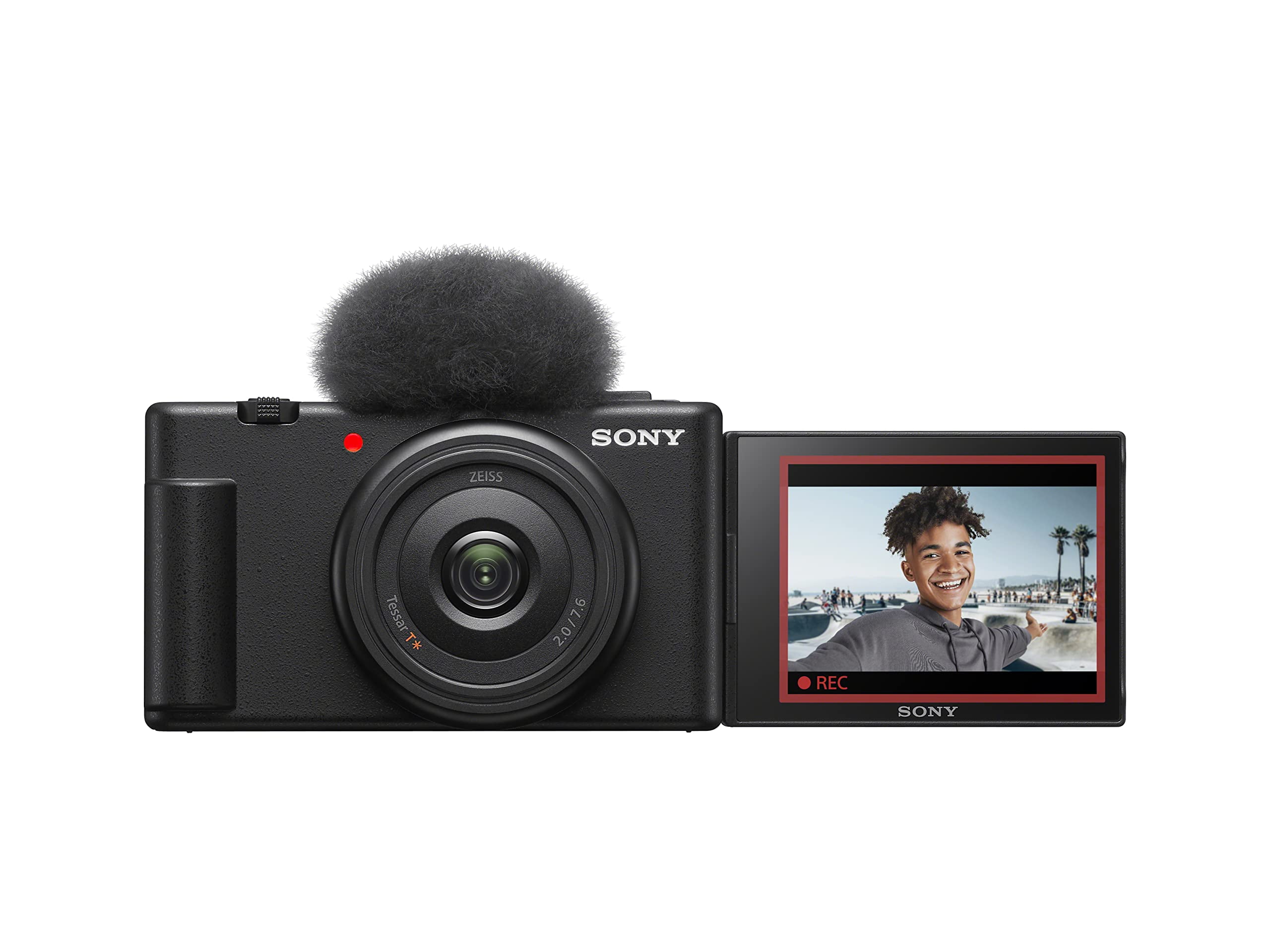 Sony ZV-1F/B 20.1 Megapixel Compact Camera, Black - Walmart.com