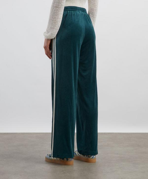 Adidas x Liberty London Debossed Velvet Firebird Track Trousers