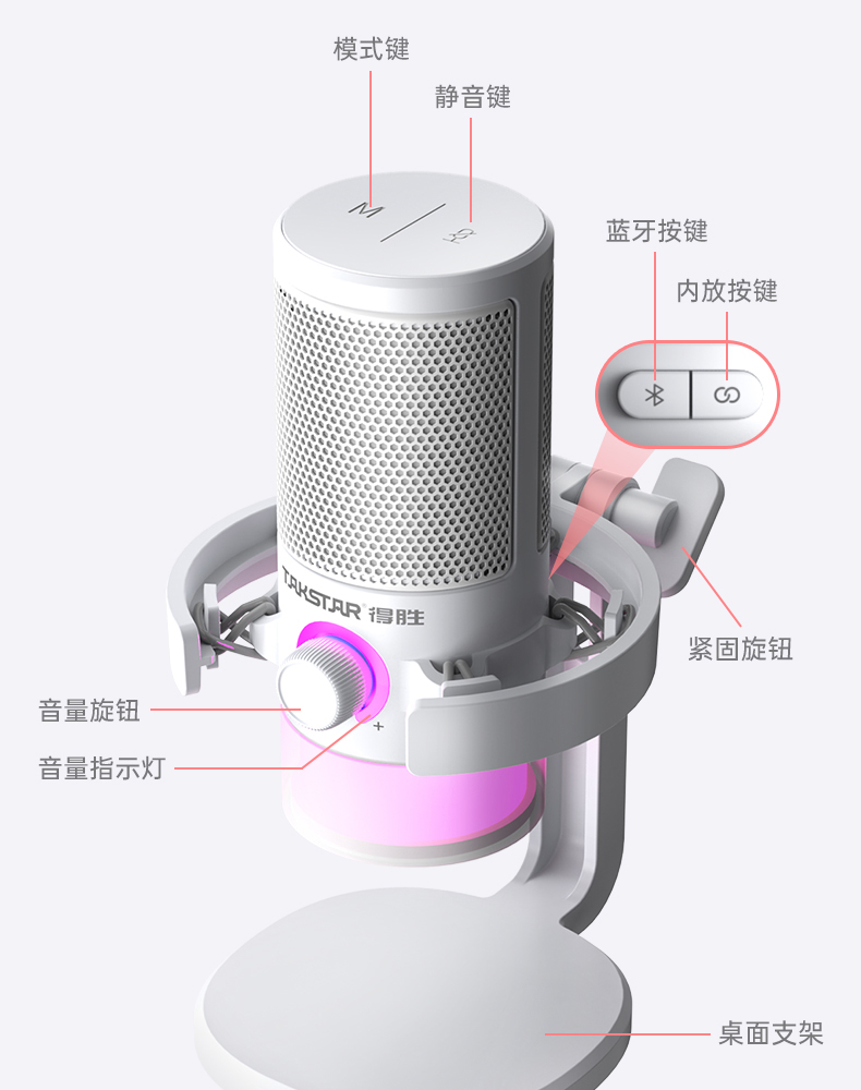 GX3USB电容麦克风-产品信息-得胜官网