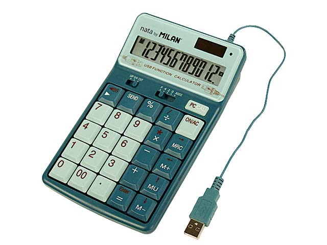 MILAN USB ファンクション カリキュレーター テンキー電卓 #1504128