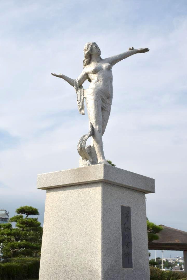 茨城新聞】《戦後80年》大洗見守る平和の女神像 長崎祈念像制作 北村西