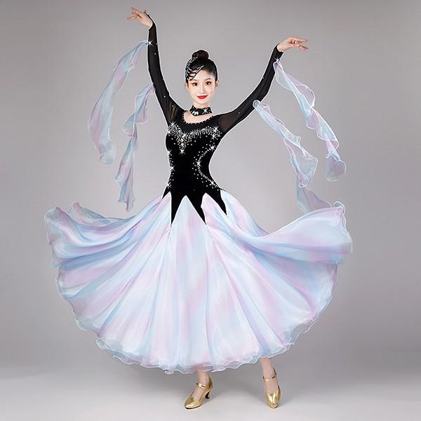社交ダンス ドレス 競技用 社交ダンス衣装 ワンピース スタンダード