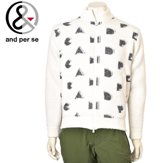 20％OFFセール！アンパスィ and per se ゴルフ 2024秋冬新作 メンズ