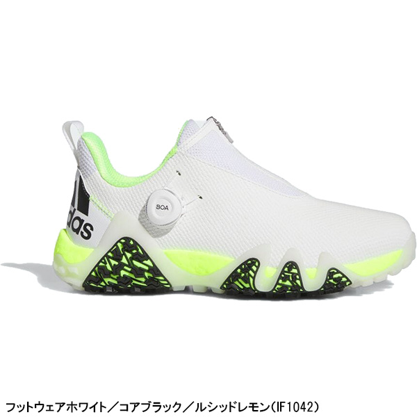 アディダスゴルフ ゴルフシューズ コードカオス 22 ボア スパイクレス