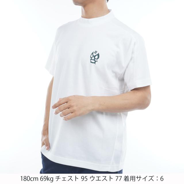 ラッセルノ Russeluno Golf STロゴ モックネック半袖シャツの通販はau