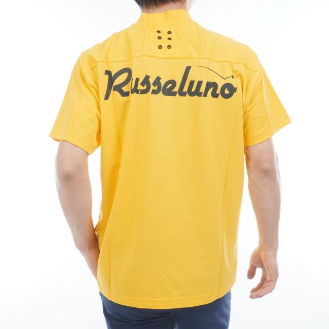 ラッセルノ Russeluno Golf STロゴ モックネック半袖シャツの通販はau