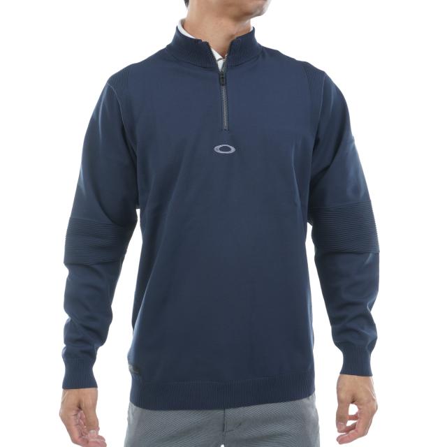 オークリー OAKLEY スカル 2.0 ストレッチ ジップモックネックセーター