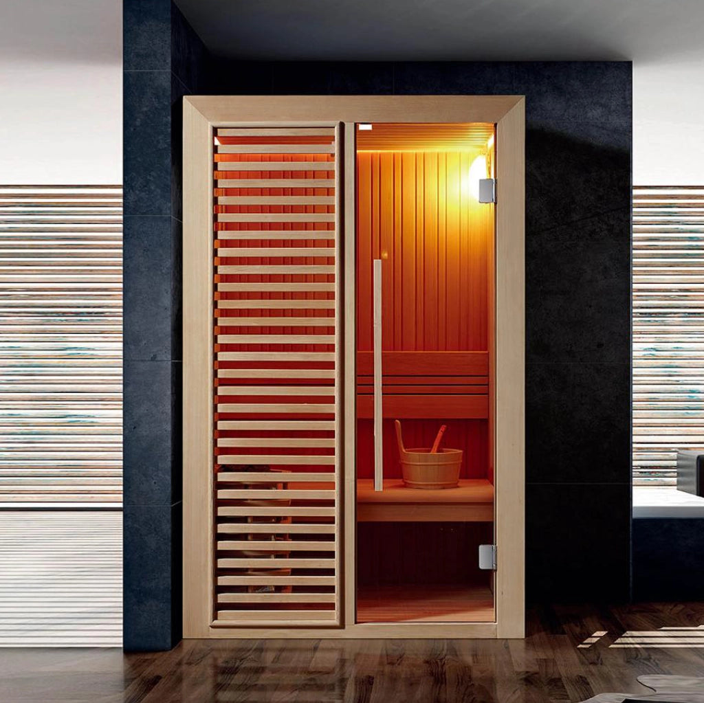 屋内サウナ | 1-2人用 | J-WSD-1508 | Bluetoothスピーカー搭載 | 自宅