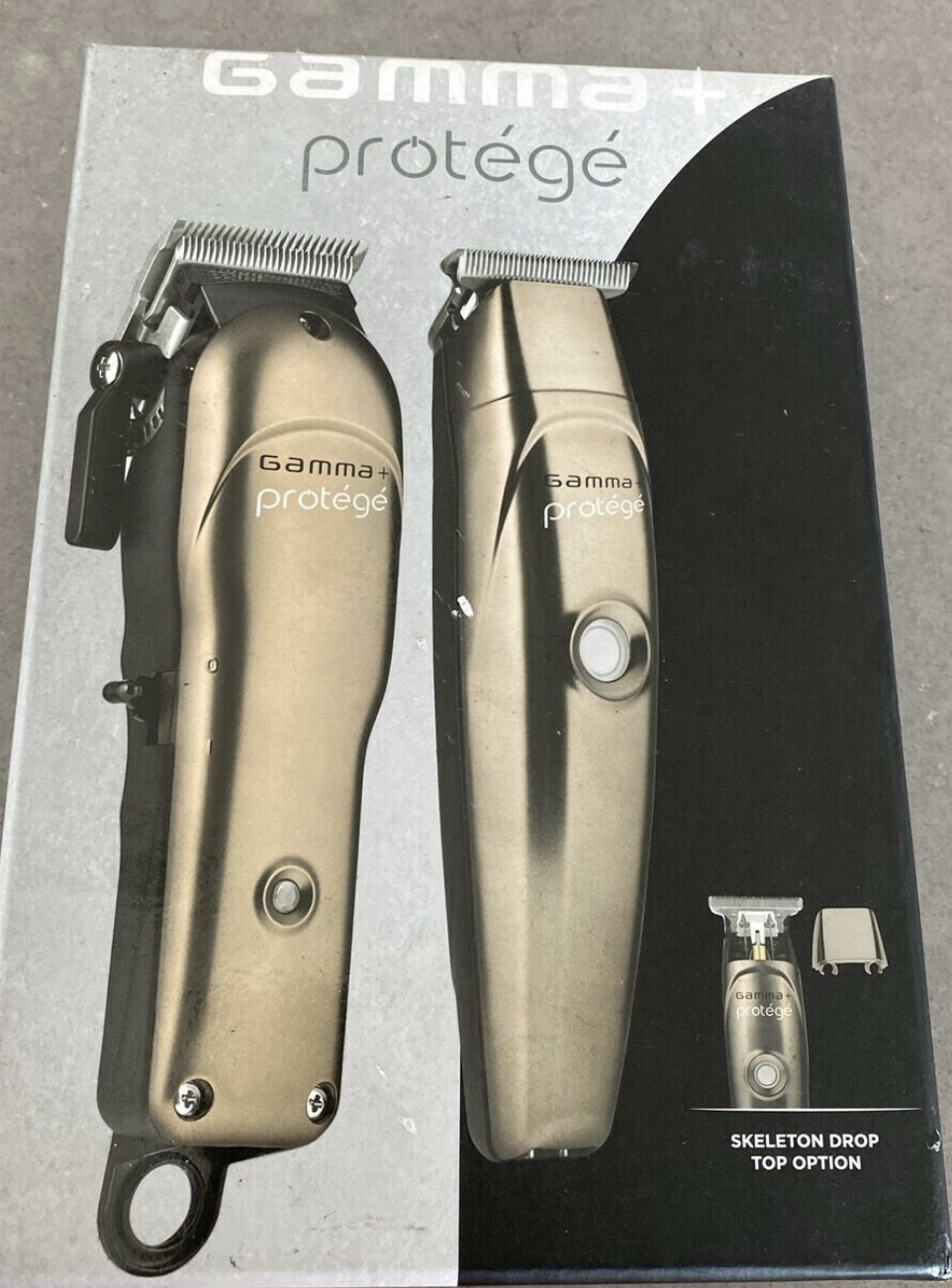 Gamma+ Protege Gunmetal Cordless Clipper & Trimmer Combo - GP1HACB