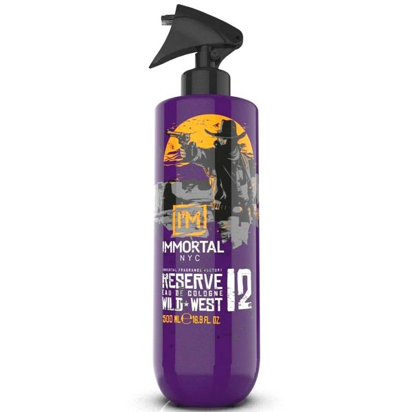 Immortal NYC Wild West Reserve Eau De Cologne 16.9 oz