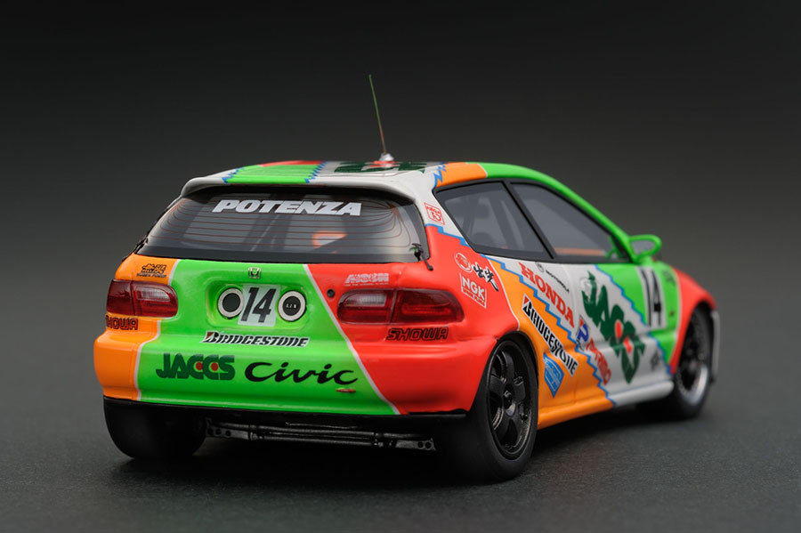 IG0450 1/43 JACCS CIVIC (#14) 1993 JTC | LINE UP | ignition model