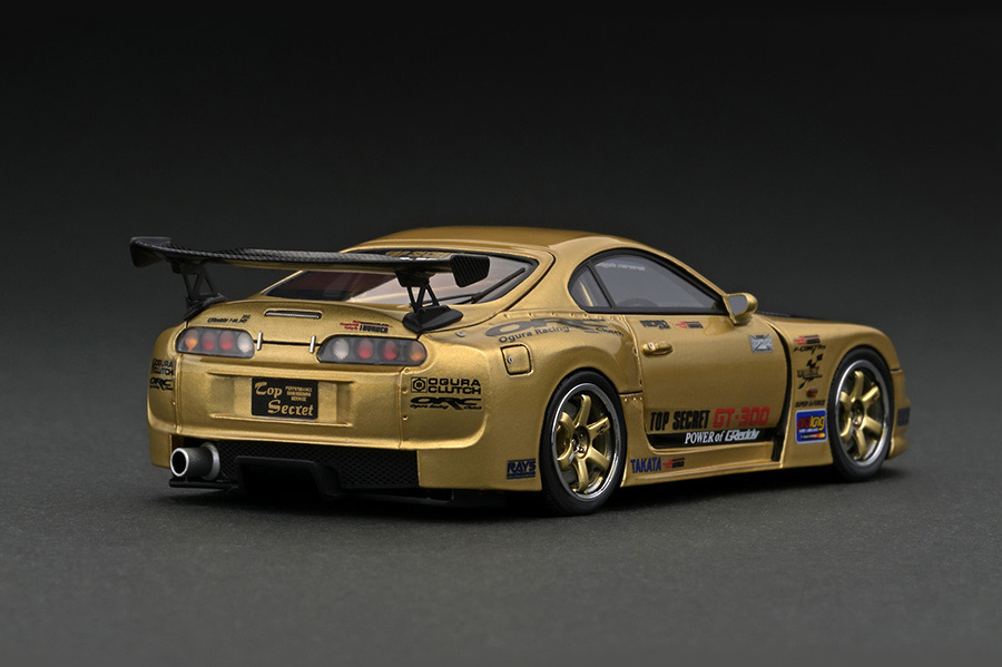 IG2947 1/43 TOP SECRET GT300 Supra (JZA80) Gold | LINE UP | [公式