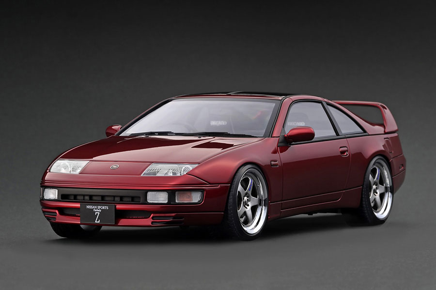 IG3418 1/18 Nissan Fairlady Z (Z32) 2by2 Red Metallic | LINE UP