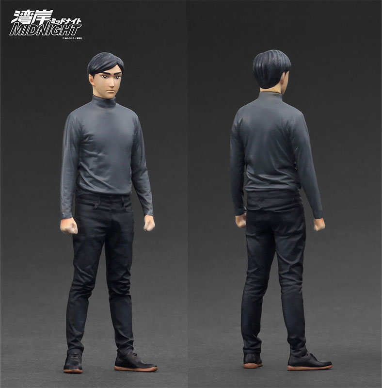 IG3593 1/18 Blackbird (964) Black 湾岸MIDNIGHT With Mr.Tatsuya