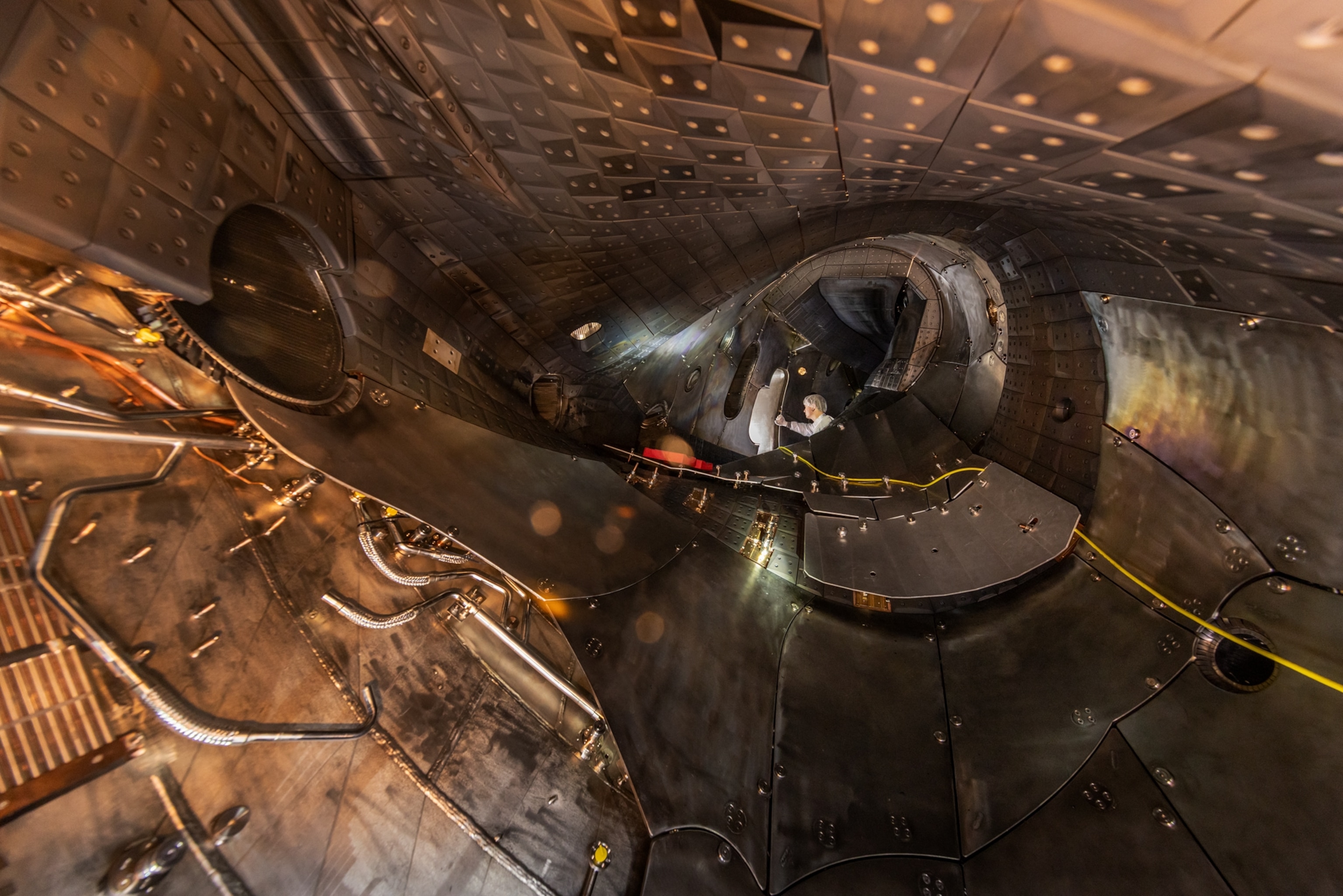 Squeeze inside a fusion reactor with a Nat Geo photographer
