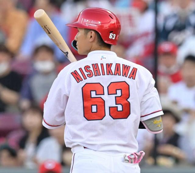 広島・西川 長野「5」継承 自身のインスタグラム更新「長さん！頑張り