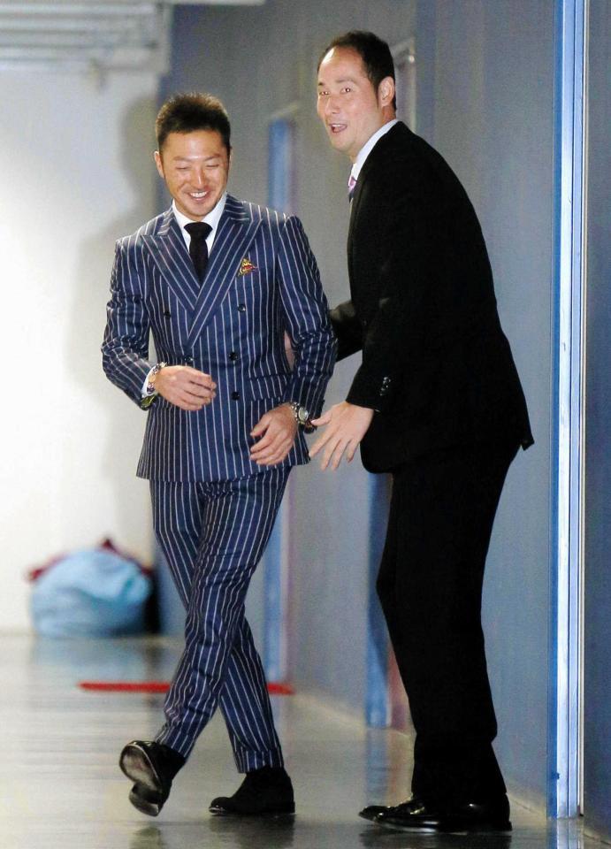 元広島・河内スーツになってもカープ愛/野球/デイリースポーツ online