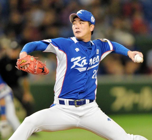 韓国エース左腕・金廣鉉 ポスティングでメジャー移籍へ 巨人・山口に