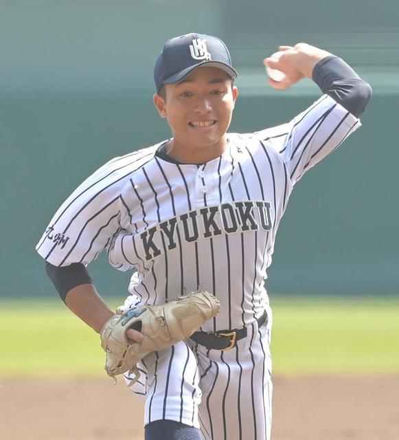 V候補対決は九州王者の九国大付に軍配 エース香西が1失点完投 広陵下