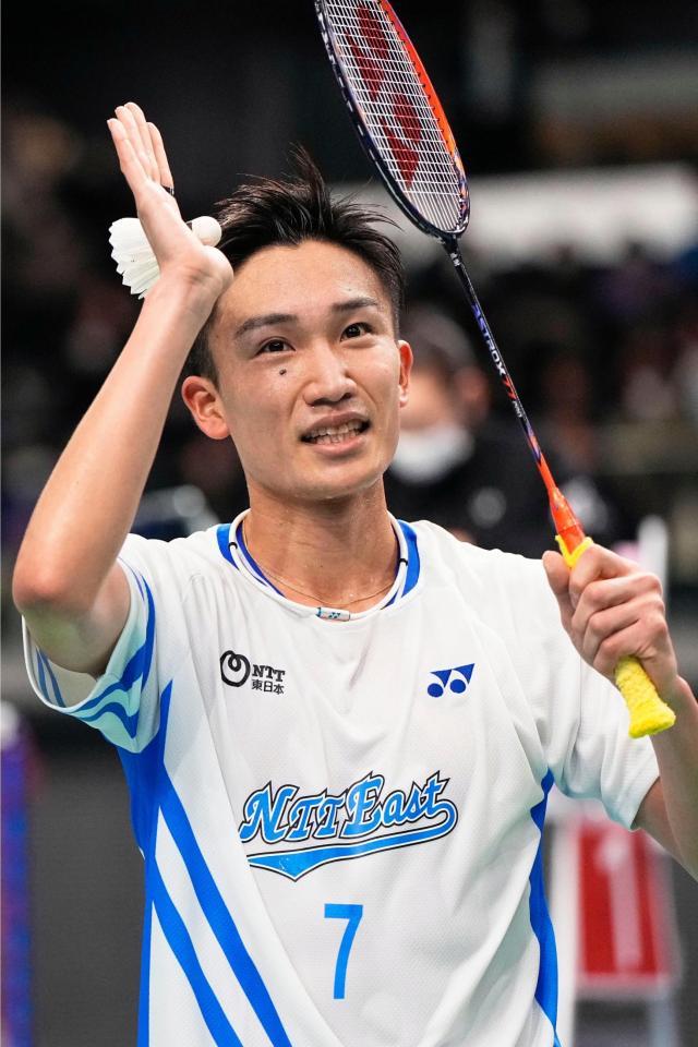 バドミントン・桃田 ストレート快勝で3回戦へ「練習の成果ちょっとは