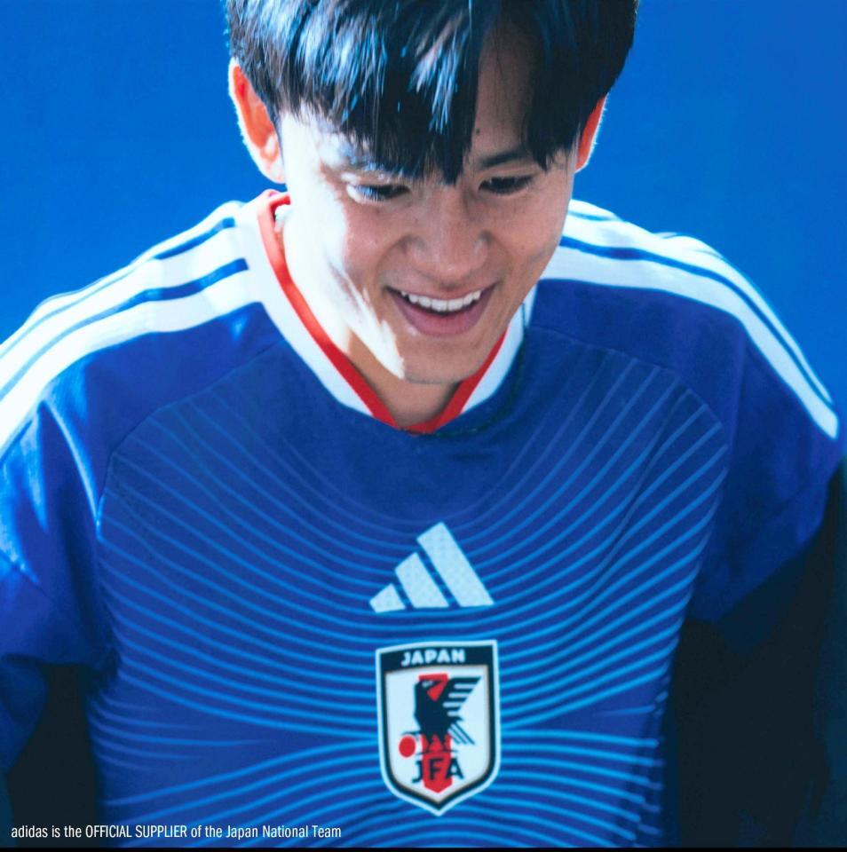 サッカー日本代表、北中米W杯で着用の新ユニホーム発表 コンセプトは