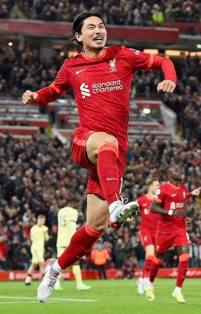 南野拓実 リーグ戦今季初ゴール！リバプール快勝に貢献 監督は出番増を