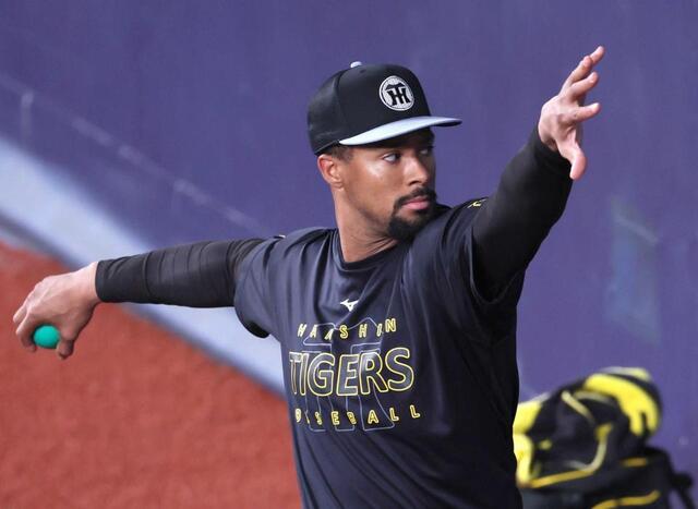 阪神・デュプランティエ“投打”に準備完了「全力尽くす自信ある」3日