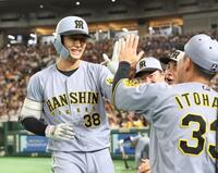 阪神・小幡竜平がプロ初2試合連発の2号ソロ びっくり先制弾に虎